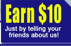 Earn $10 - Tell Your friend about CanadaRX.com