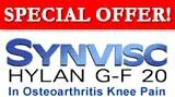 Special offer on synvisc