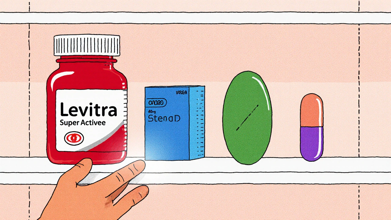Levitra Super Active vs Other ED Pills: Vardenafil Comparison