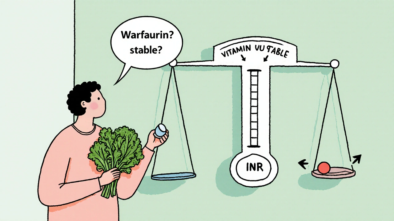 Warfarin & Vitamin K: How to Keep Your INR Stable with a Consistent Diet