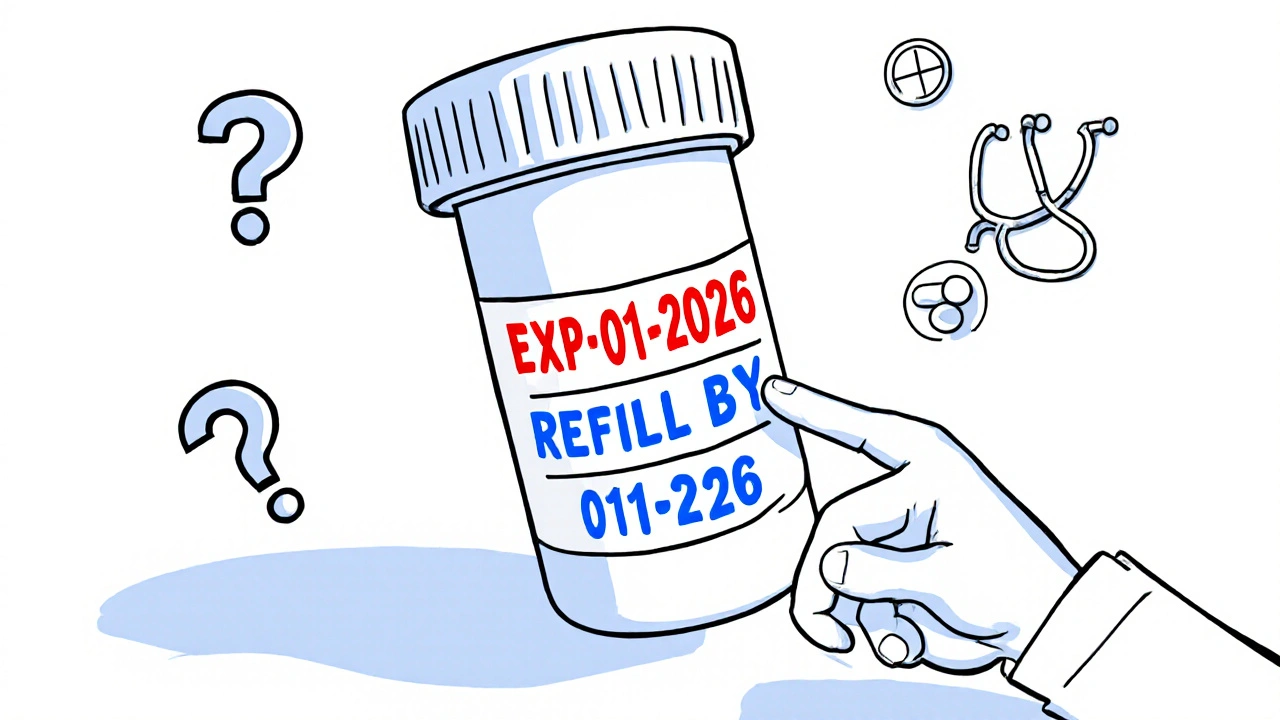 Refill-By Dates vs. Expiration Dates on Prescription Labels: What You Need to Know