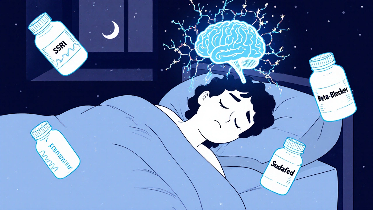 Sleep Problems and Insomnia Caused by Medications: Practical Tips