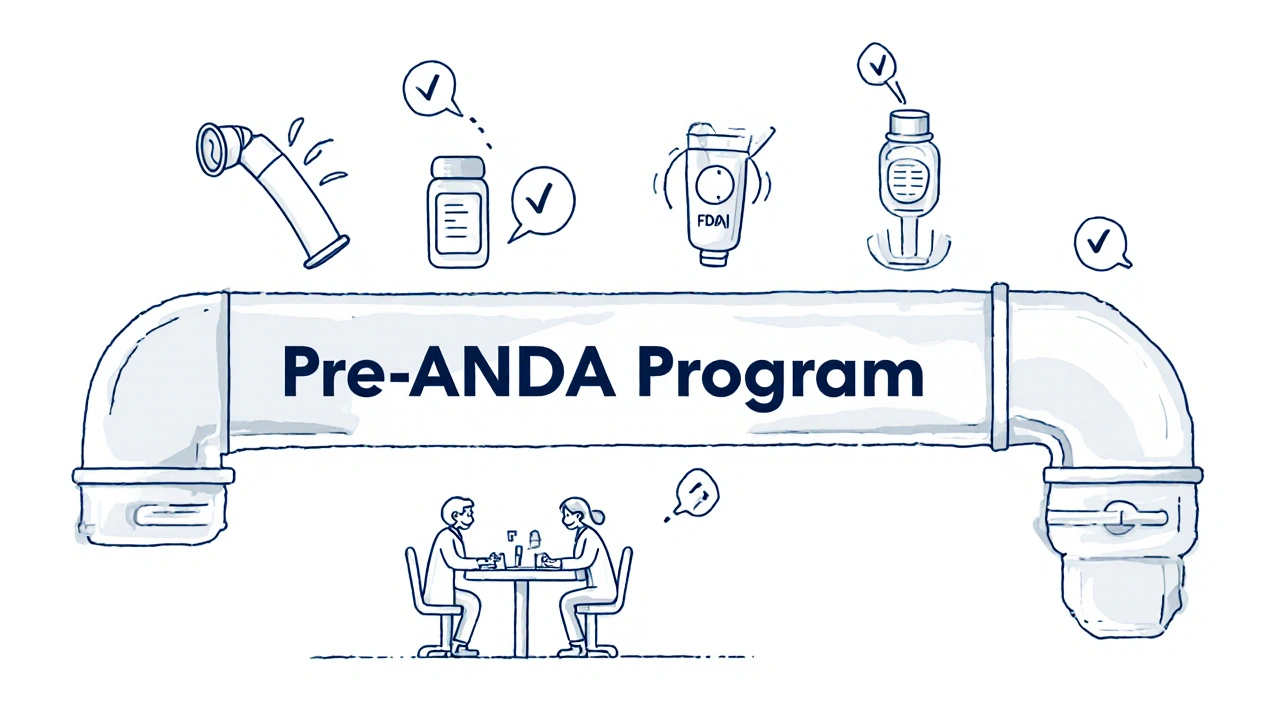 Small company consults FDA scientists through Pre-ANDA program pipeline