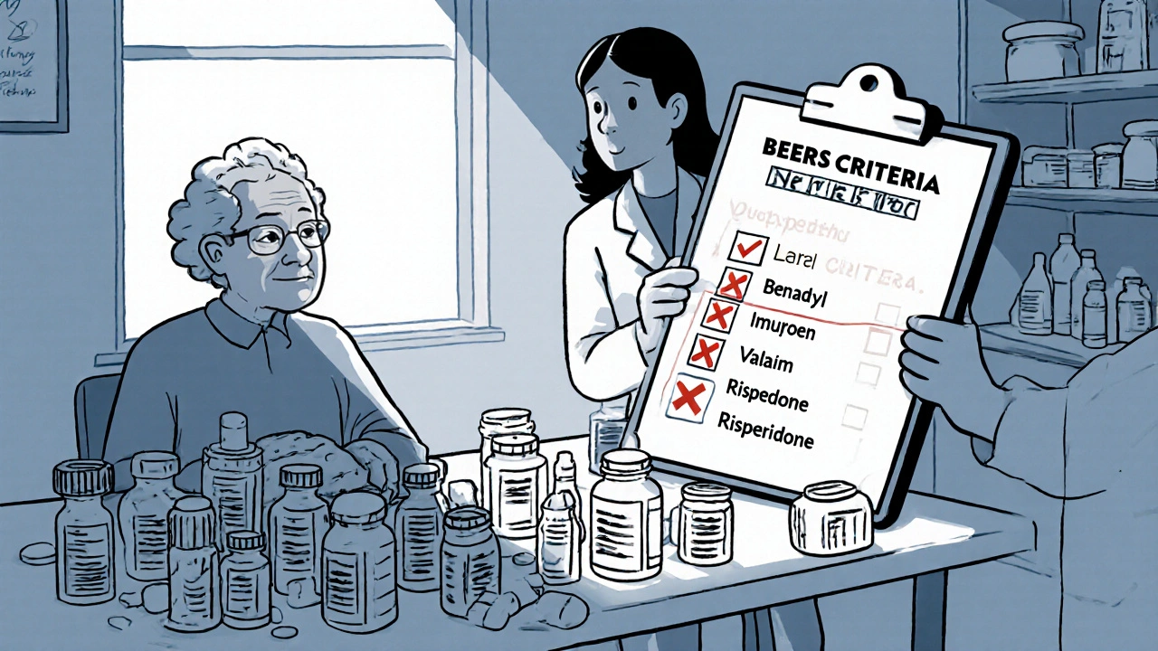 The Beers Criteria: Potentially Inappropriate Medications for Seniors