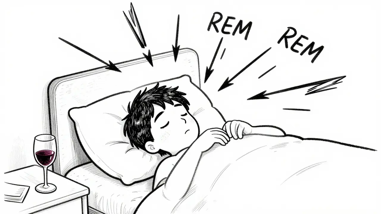 Alcohol and Sleep: How Drinking Affects Fragmentation, Apnea, and Next-Day Functioning