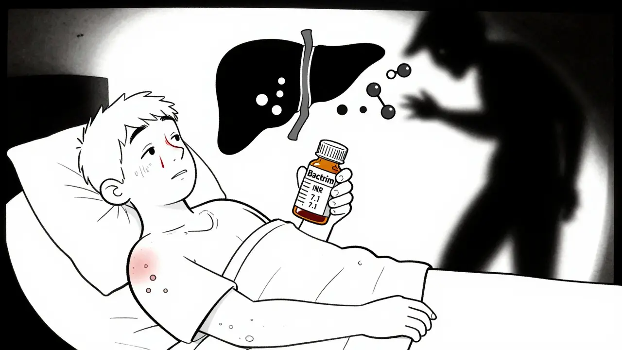 Trimethoprim-Sulfamethoxazole and Warfarin: How This Antibiotic Can Spike Your INR and Cause Bleeding